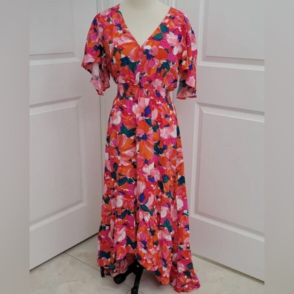 Anthropology ATL Floral Dress